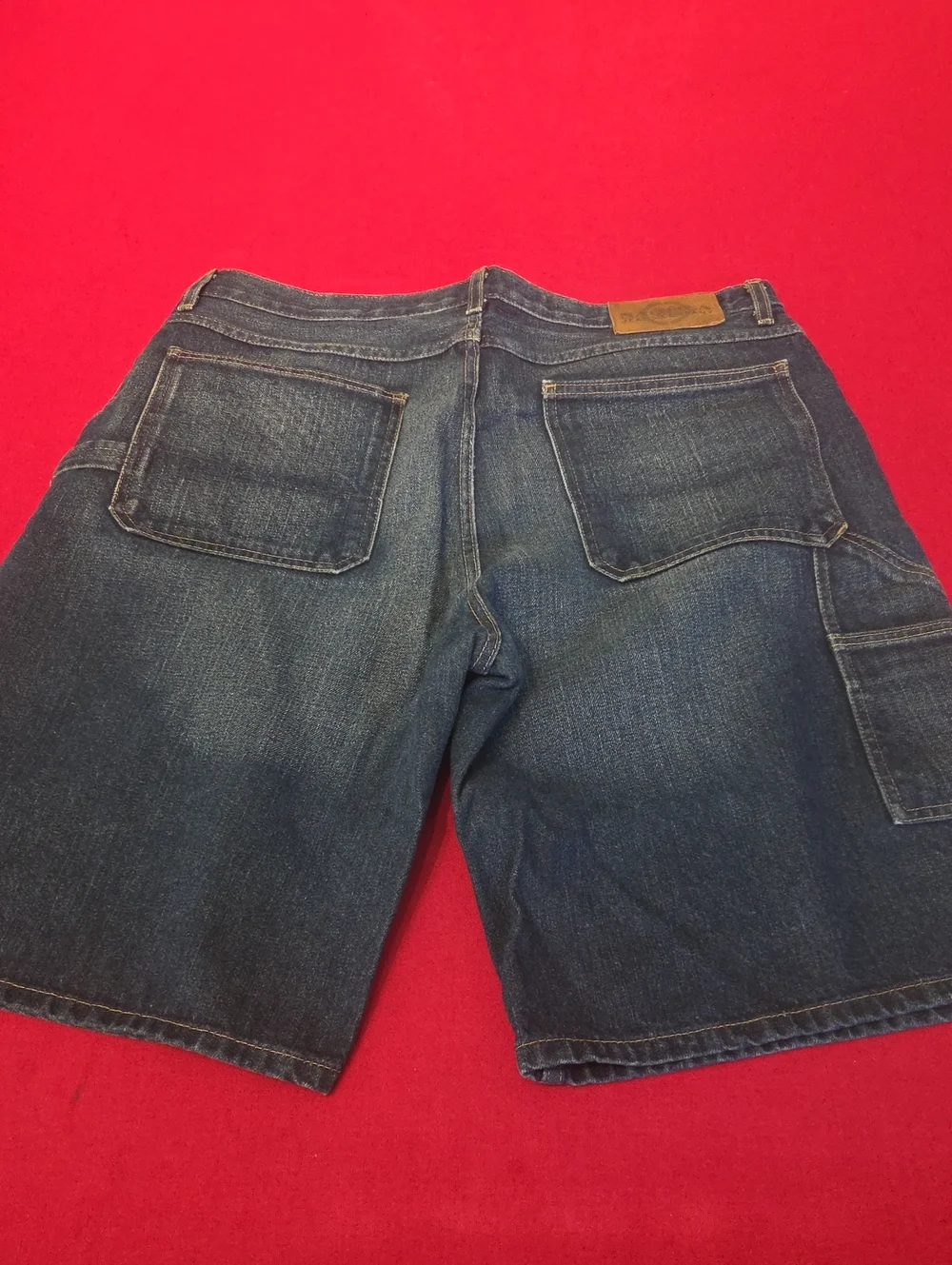 Lot of 2 Mens waist sizen36 Nautica Men’s Dual Denim & Cream Jean Shorts
